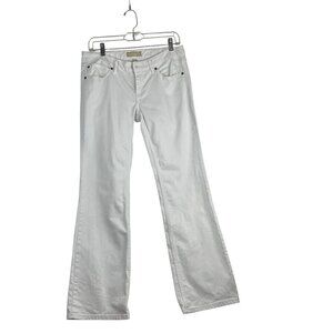 Banana Republic women's jean white straight leg 28 x 29